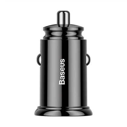 شارژر فندکی فست شارژ ماشین تایپ سی 30 وات بیسوس BS-C16C1 CCALL-YS01