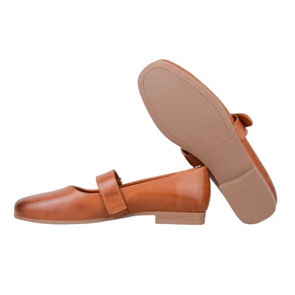 کفش چرم کالج زنانه 268