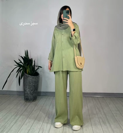 ست مانتو و شلوار لاوین