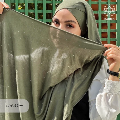 شال کشی نگین‌دار