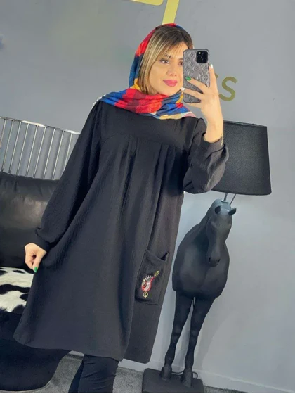 مانتو گلدوزی رها