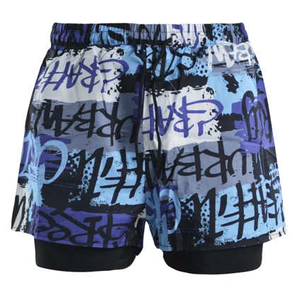 شلوارک کشاله دار ورزشی مردانه مدل 4K1098 آبی