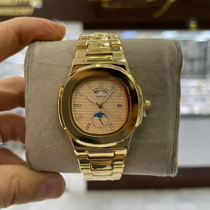 ساعت مردانه پتک فیلیپ دو تقویم طلایی