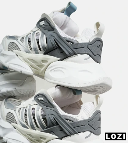 کفش کتانی مردانه و زنانه طوسی سفید ADIDAS performance x9000l4