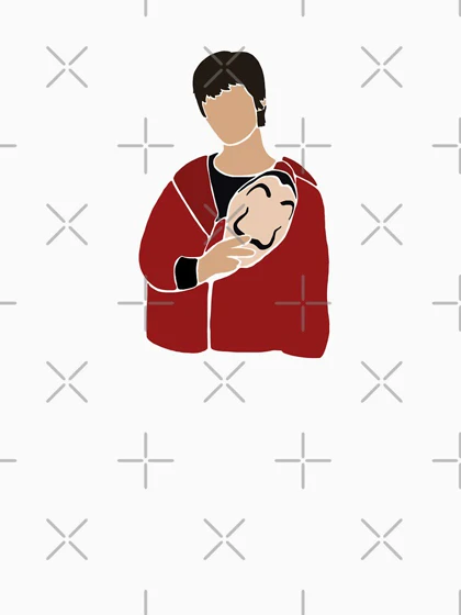 تیشرت کلاسیک سرقت پول | Tokyo Cut-Out (Money Heist) کد 244143