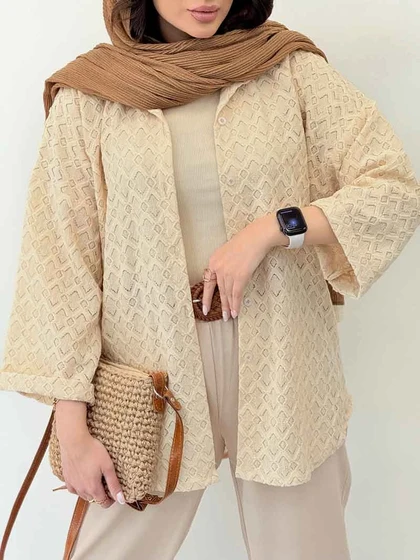شومیز طرح لوزی سیما