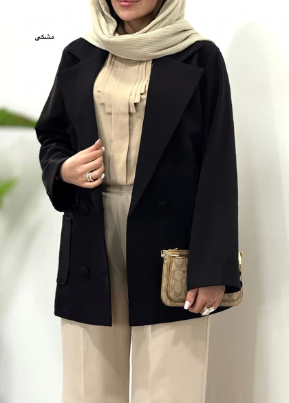 مانتو کتی کرپ فلامک