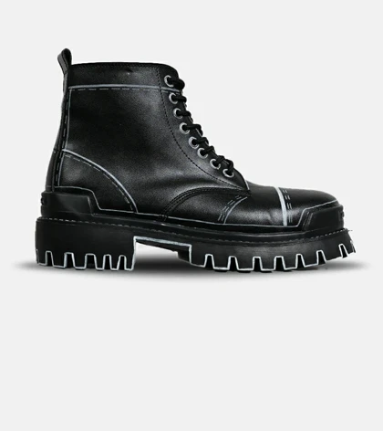 بوت مردانه مشکی BALENCIAGA Sketch مدل 6862