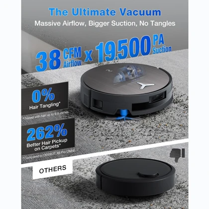 جارو رباتیک اکووکس ECOVACS مدل DEX99-1 با قابلیت تی کشی