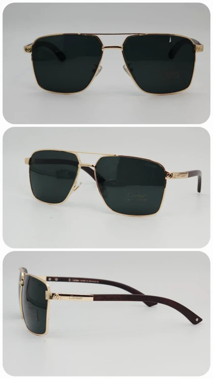 عینک آفتابی مردانه و زنانه کارتیرCartier T1081 ضد اشعه UV400