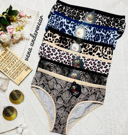 شورت نخی زنانه پلنگی نارین