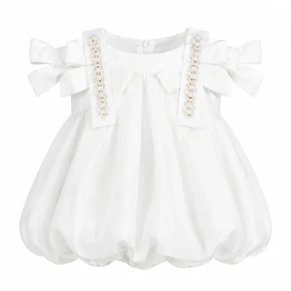 پیراهن دخترانه سفید Angel Dress