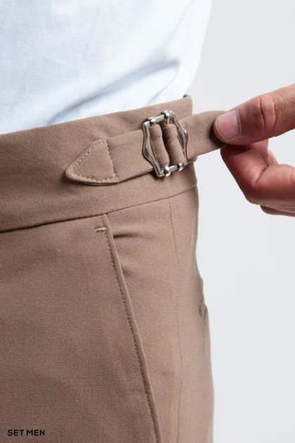 شلوار پارچه ای مردانه کمر پهن ایتالیایی