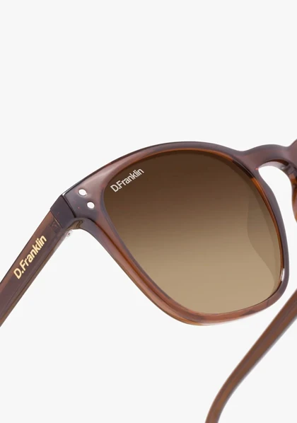 عینک آفتابی دی فرانکلین مدل D.Franklin ULTRA LIGHT SQ HIGH / BROWN - GRAD BROWN
