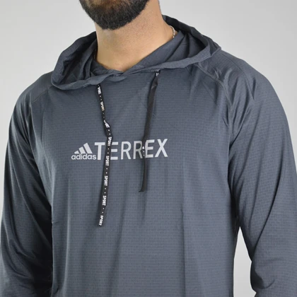 استرج کلاهدار ورزشی مردانه آدیداس Terrex-5719 طوسی تیره