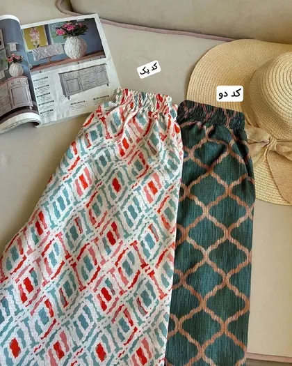 شلوار طرحدار کد 76240