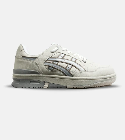 کفش کتانی مردانه کرم طوسی ASICS TIGER RUNNER II مدل 6694