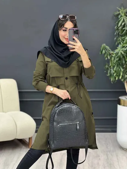 مانتو ژیله جیب نما هلیا