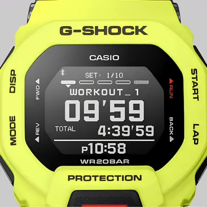 ساعت مچی دیجیتال مردانه کاسیو G-SHOCK مدل GBD-200 با نمایشگر MIP