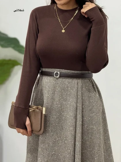 بلوز پاییزه کشبافت پنبه سیناز