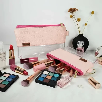 کیف لوازم آرایشی زنانه فلامینگو طرح طلقی بنتون