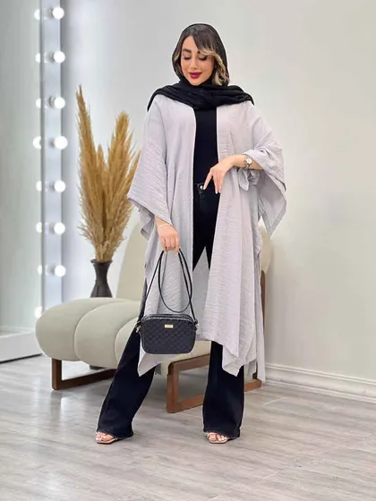 مانتو بلند بغل چاک