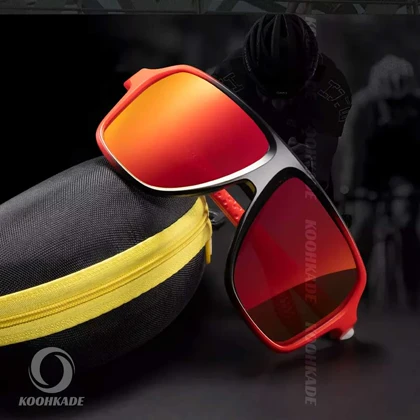 عینک K64 KAPVOE BLACK RED