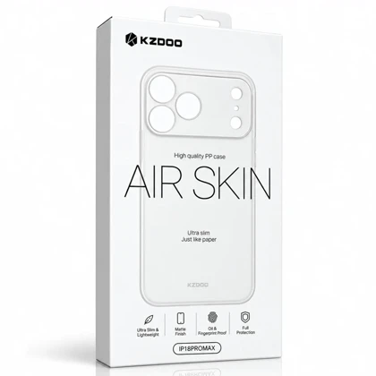 قاب آیفون 18 پرو مکس کی زد دوKZDOO مدل Air Skin فوق باریک