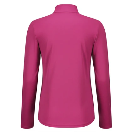 تیشرت ورزشی آستین بلند زنانه رادیس فیت مدل نیم زیپ TS002