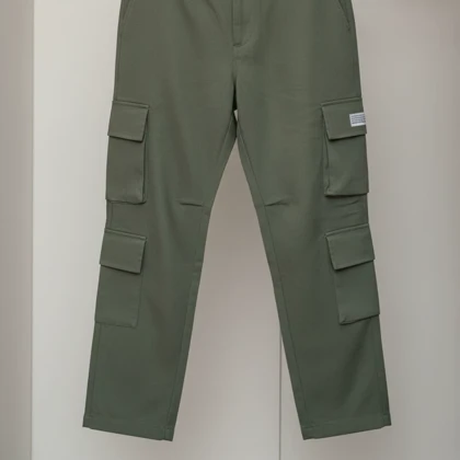 شلوار بنگال کارگو مردانه مدل HAMED-سبز