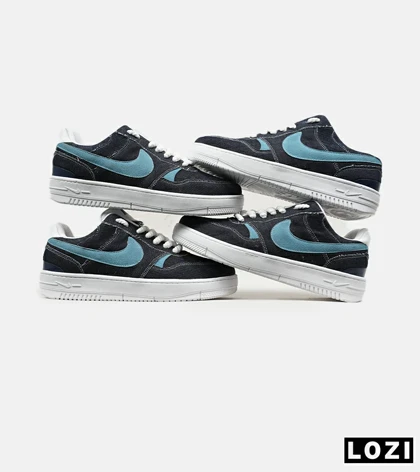 کفش کتانی بزرگ پا سرمه ای نایک Nike Gama Force Sail
