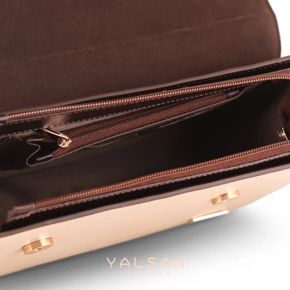 ست کیف و کفش زنانه چرم یلسان مدل نلین کد 958-RASHEL-MC