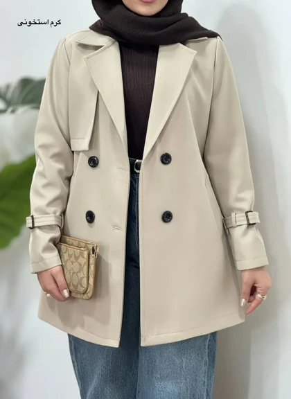 ترنچ کت ضد آب سوگل