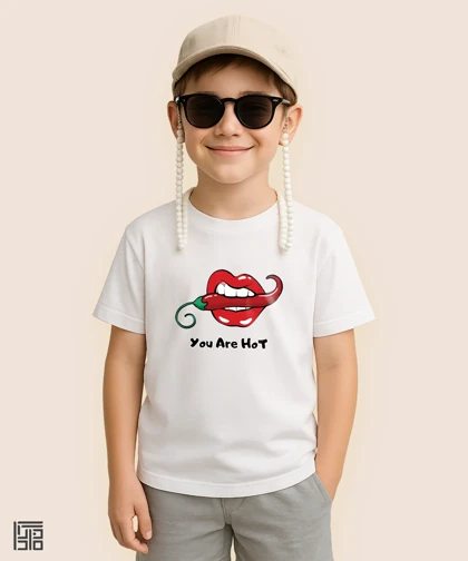 تیشرت بچگانه (You are hot) طرح فلفل