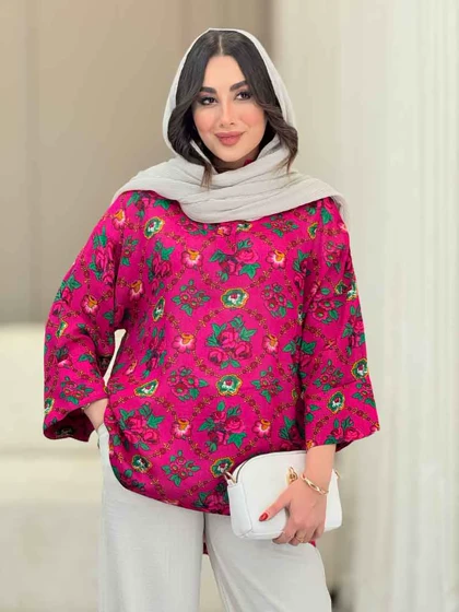 شومیز جلو بسته گلناز