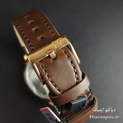 ساعت مچی مردانه اورجینال موتور ژاپن برند مینی فوکوس سه موتور مدل Mf0135G.02 بند چرم