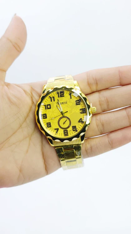 ساعت مچی مردانه نانسی Nanxi با موتور کوارتز و طراحی کلاسیک