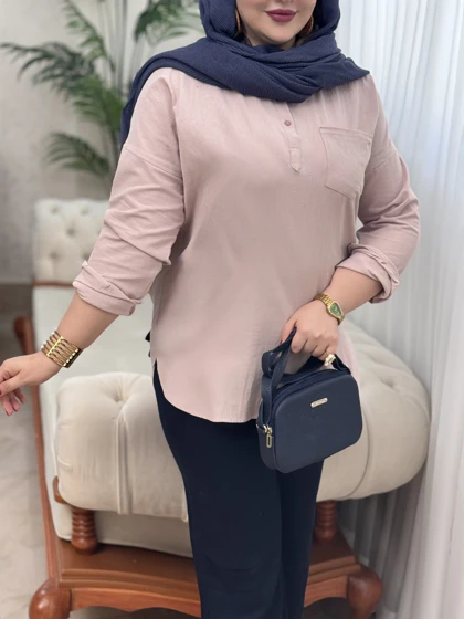 تونیک کتان نخ سیلویا3202