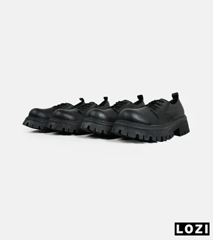 کفش مردانه لوفر مشکی BALENCIAGA