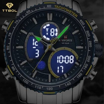 ساعت مچی مردانه ناوی فورس NAVIFORCE NF9182 S/BE