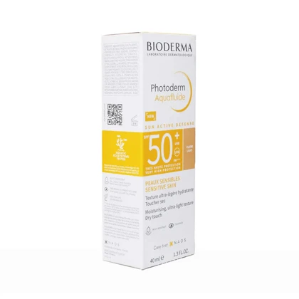 کرم ضدآفتاب بایودرما مدل Aquafluide Claire، حجم 40 میلی‌لیتر