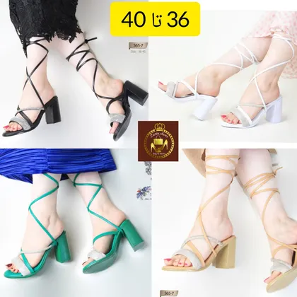 صندل طبی مجلسی نگینی زنانه 565-7