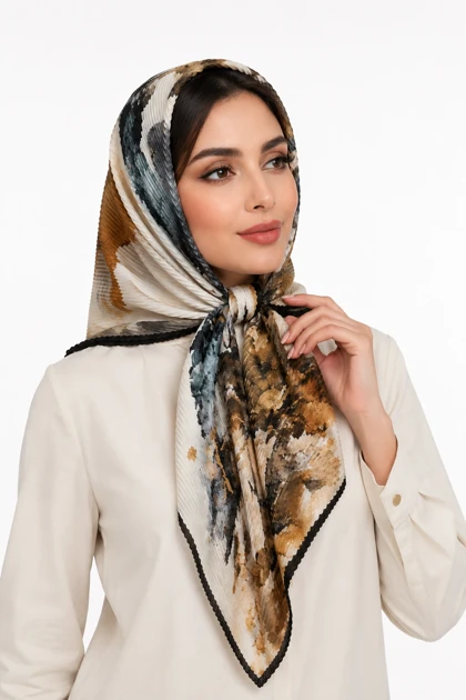 روسری زنانه پلیسه وارداتی کد 341