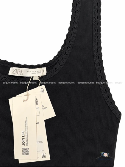 بادی مشکی کبریتی زارا ZARA