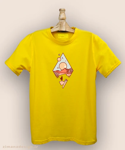 تیشرت مردانه و زنانه طرح تلماسه کد 919