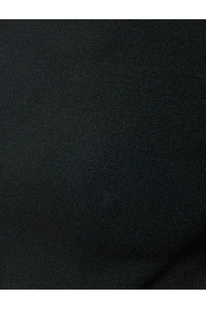 یقه بلند ژاکت بافتنی با آستین کوتاه 5WAK90106HT