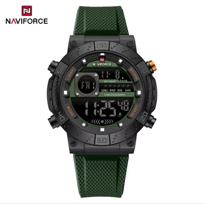 ساعت مچی مردانه نیوی فورس NF9241 مشکی بند سبز مدل m-10420