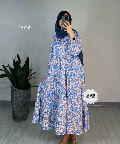 پیراهن طرحدار مزونی43