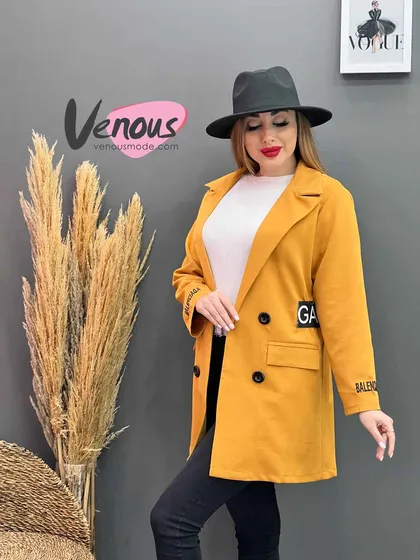 مانتو کتی کمرکش BALENCIAGA