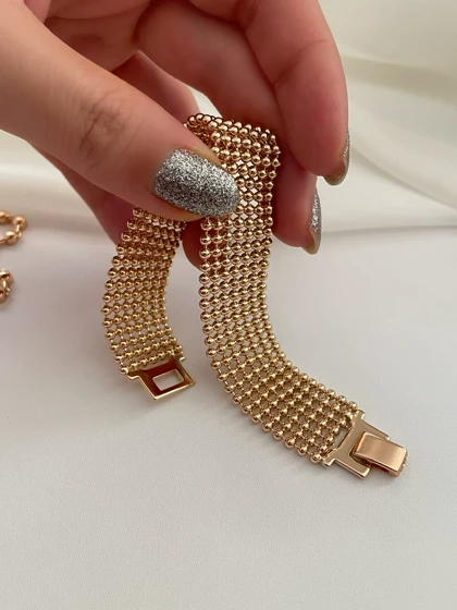 دستبند توپی حصیری ژوپینگ